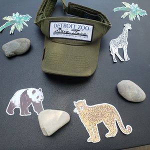 COPY - Detroit Zoo Sun Visor